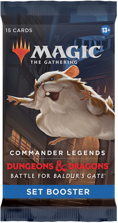Karetní hra Magic:The Gathering Commander Legends DD: Battle for Baldurs Gate-Set Booster (15 karet)