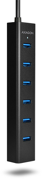 AXAGON 7x USB3.0 ALU CHARGING hub vč. AC adapteru_1289773810