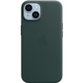 Apple kožený kryt s MagSafe pro iPhone 14, piniově zelená_1793807418