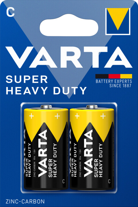 VARTA baterie Super Heavy Duty C, 2ks_170228955