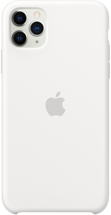 Apple silikonový kryt na iPhone 11 Pro Max, bílá_1281142522