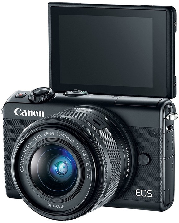 Canon EOS M100 + EF-M 15-45mm IS STM, černá + IRISTA_984034058