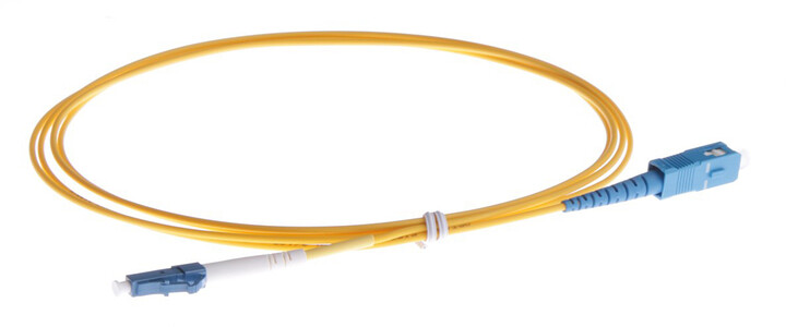 Masterlan optický patch cord, LCupc/SCupc, Simplex, Singlemode 9/125, 2m_1528180234