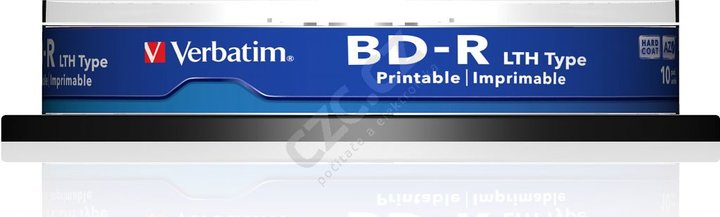 Verbatim BD-R, 2x, 25GB, printable, 10 ks, spindle_963244813