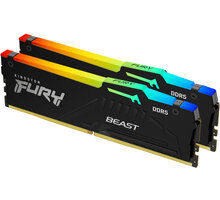 Kingston Fury beast RGB 32GB (2x16GB) DDR5 5200 CL36, AMD EXPO_560051634