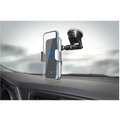YENKEE automatický držák do auta s bezdrátovým nabíjením YSM 611, 15W, černá_988425079