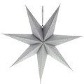 Retlux papírová hvězda stříbrná RXL 340, 10LED, teplá bílá_997873721