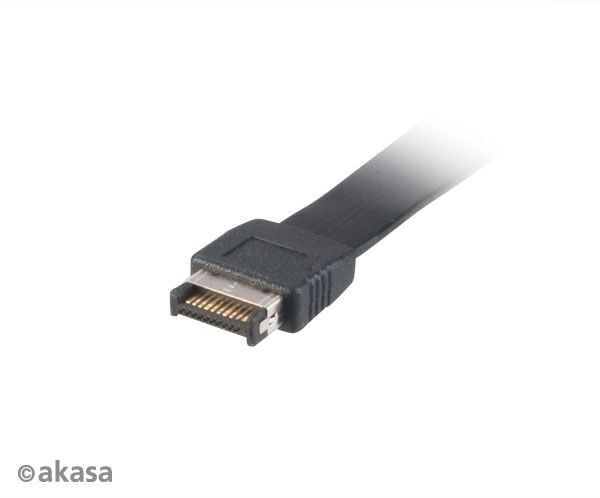 Akasa - USB 3.1 gen 2 Typ C PCI záslepka low profile_1591591071