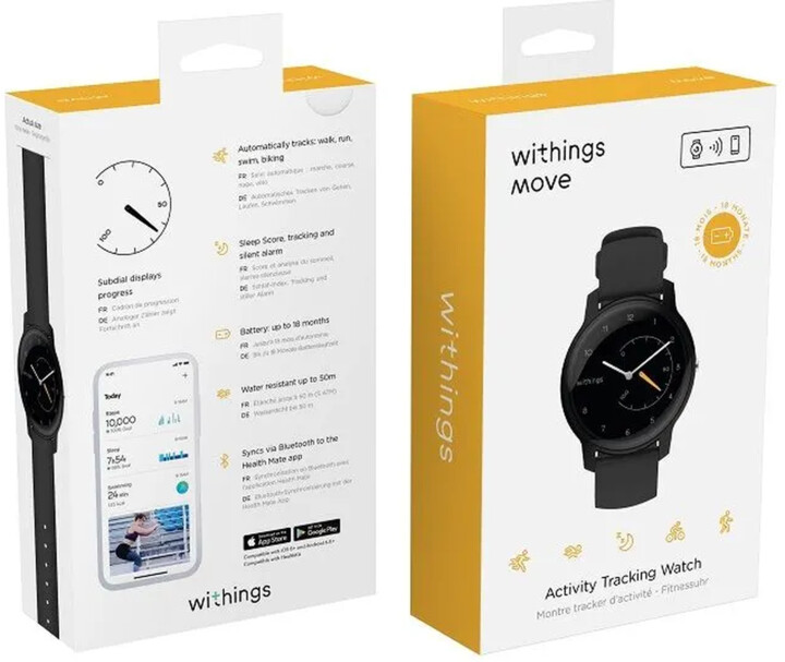 Withings Move - Black / Yellow_1596485341
