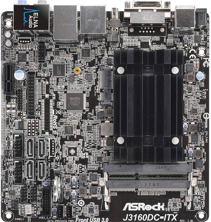 ASRock J3160DC-ITX - Intel J3160 | CZC.cz