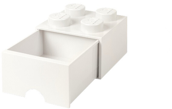 Úložný box LEGO, s šuplíkem, malý (4), bílá_1447789365