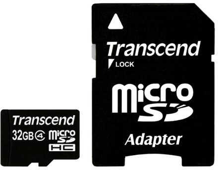 Transcend Micro SDHC 32GB Class 4 + adaptér_711964159