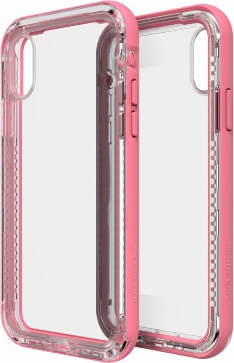 LifeProof Next ochranné pouzdro pro iPhone X průhledné - růžové_614131518