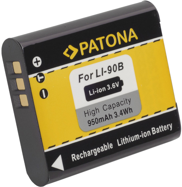 Patona baterie pro Olympus Li-90B 950mAh 3,6V Li-Ion_859494837