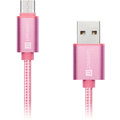 CONNECT IT Wirez Premium Metallic USB C - USB, rose gold, 1 m_1352430888