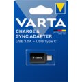 VARTA adaptér USB - USB-C, F/M, černá_189345340