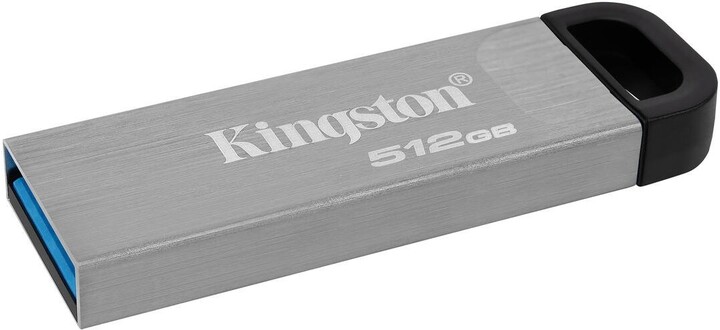 Kingston DataTraveler Kyson, - 512GB, stříbrná_1486693186