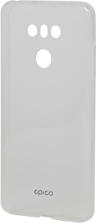 EPICO Pružný plastový kryt pro LG G6 RONNY GLOSS - bílý transparentní_1139433571