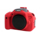 Easy Cover silikonový obal pro Canon 650D/700D, červená