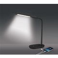 Solight LED stolní lampička stmívatelná, 8W, 4500K, USB, černá_134836077