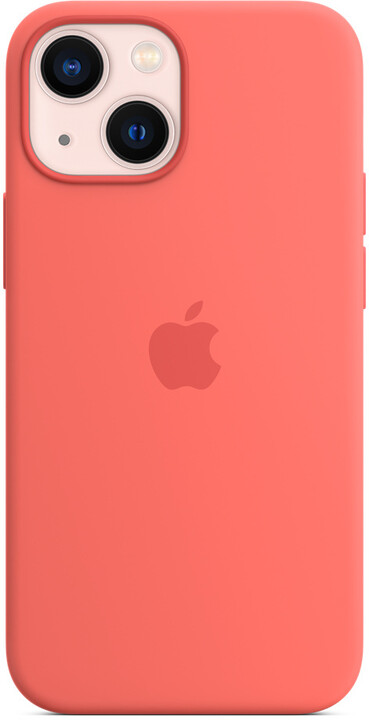 Apple silikonový kryt s MagSafe pro iPhone 13 mini, pomelově růžová_308528733