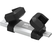 Silicon Power Mobile C51 - 64GB, USB 3.2 Gen 1, USB-C/USB-A SP064GBUC3C51V1S