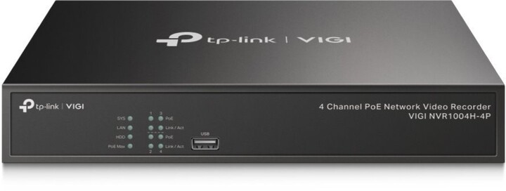 TP-LINK VIGI NVR1004H-4P + 2TB HDD_834632752