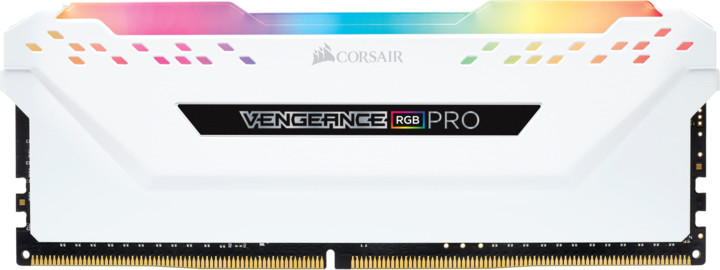 Corsair Vengeance RGB PRO 16GB (2x8GB) DDR4 3000 CL15, bílá