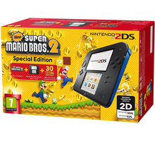Nintendo 2DS, černá + New Super Mario Bros. 2_2020274983