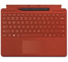 Microsoft Surface Pro Signature Keyboard + Pen bundle (Poppy Red), ENG