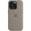 Apple Silikonový kryt s MagSafe pro iPhone 15 Pro, jílově šedá_556917023