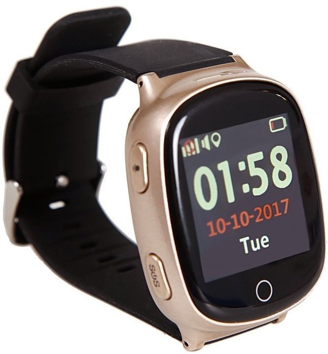 HELMER seniorské hodinky LK 705 s GPS lokátorem, dotykový displej_1259532483