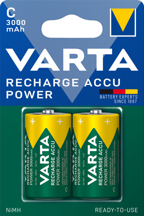 VARTA nabíjecí baterie Power C 3000 mAh, 2ks_974750752