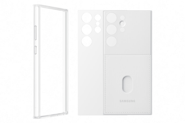 Samsung ochranný kryt Frame pro Galaxy S23 Ultra, bílá_681872349