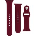FIXED silikonový řemínek pro Apple Watch 38/40/41mm, 2 velikosti, vínově červená_630972475