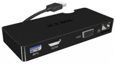 ICY BOX IB-DK401, USB 3.0, multiadaptér_1964825468