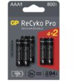 GP nabíjecí baterie ReCyko Pro AAA (HR03), 4+2ks