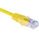 Masterlan patch kabel UTP, Cat5e, 0,25m, žlutá