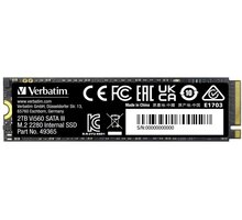 Verbatim Vi560 S3 SSD, M.2 - 2TB 49365