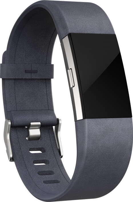 Google Fitbit Charge 2 Accessory Band kožený S, indigo_919469135