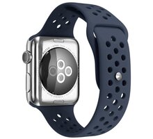 MAX silikonový řemínek MAS43 pro Apple Watch, 42/44mm, modrá_332711872