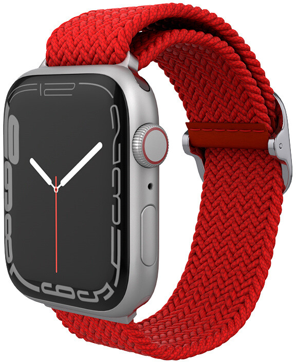 EPICO textilní pletený pásek pro Apple Watch 42/44/45 mm, červená_1577733996
