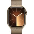 Apple Watch Series 9, Cellular, 41mm, Gold Stainless Steel, Gold Milanese Loop_1002278488