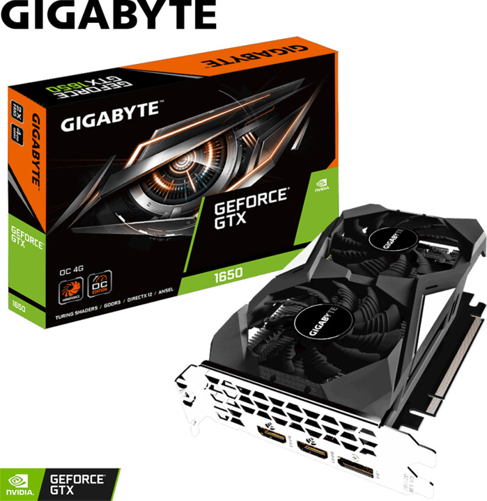 GIGABYTE GeForce GTX 1650 OC 4G, 4GB GDDR5_800729034