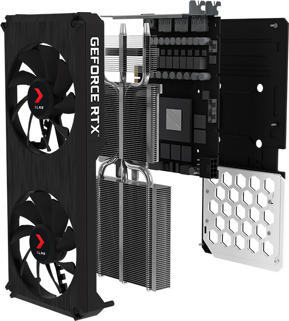 PNY GeForce RTX3060 12GB XLR8 Gaming REVEL EPIC-X RGB Edition, LHR, 12GB GDDR6_739230716