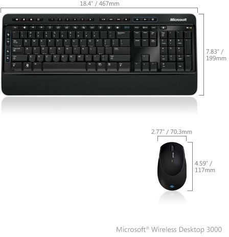 Microsoft Wireless Desktop 3000, CZ_1421812975