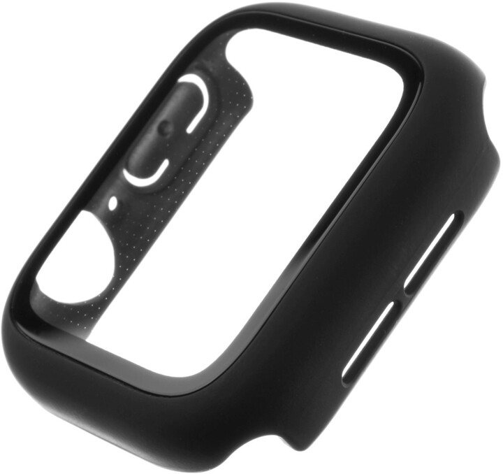 FIXED ochranné pouzdro Pure+ s temperovaným sklem pro Apple Watch 40mm, černá_1697520214