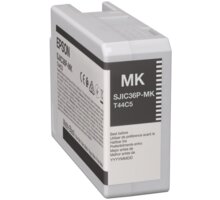 Epson ColorWorks SJIC36P(MK): Ink cartridge, černá, pro CW C6500/C6000 C13T44C540