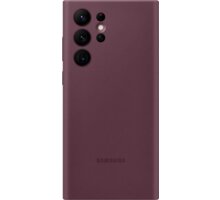 Samsung silikonový zadní kryt pro Galaxy S22 Ultra, červená_1292019263