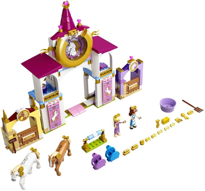 LEGO® Disney Princess 43195 Královské stáje Krásky a Lociky